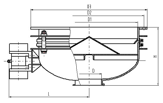 振動給料斗結構圖
