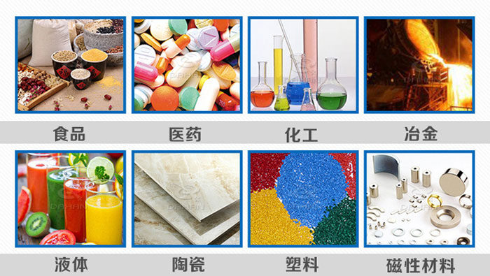 DZSF系列直線篩適用行業(yè)